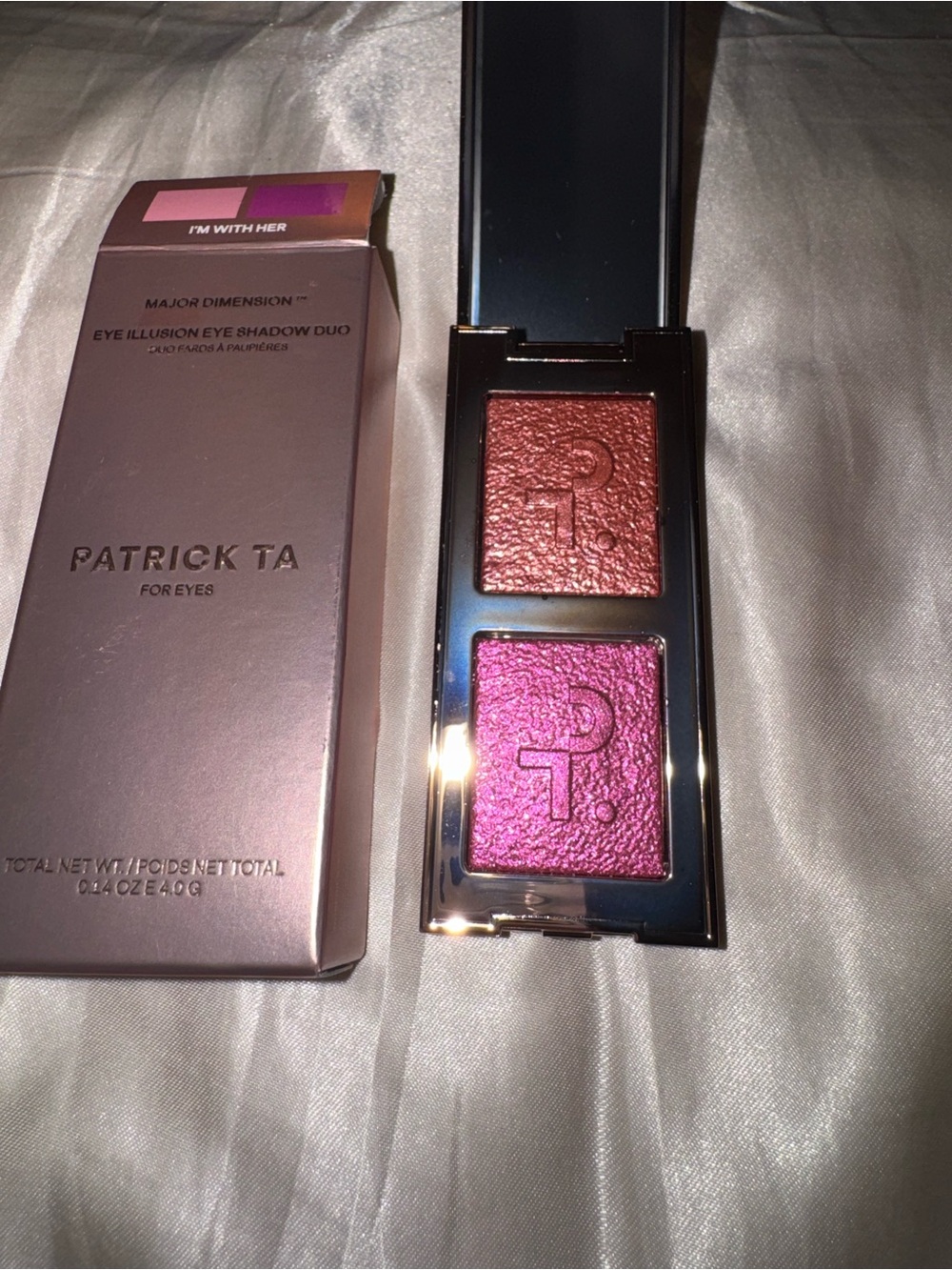Patrick Ta Eye Illusion Eyeshadow Duo I’m With Her New
